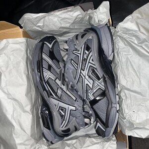 Black and grey balenciaga runner